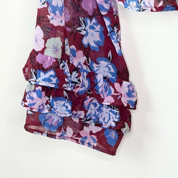 Free People Maybel Floral Blouse NWT - Women’s US L - Picture 5 of 12